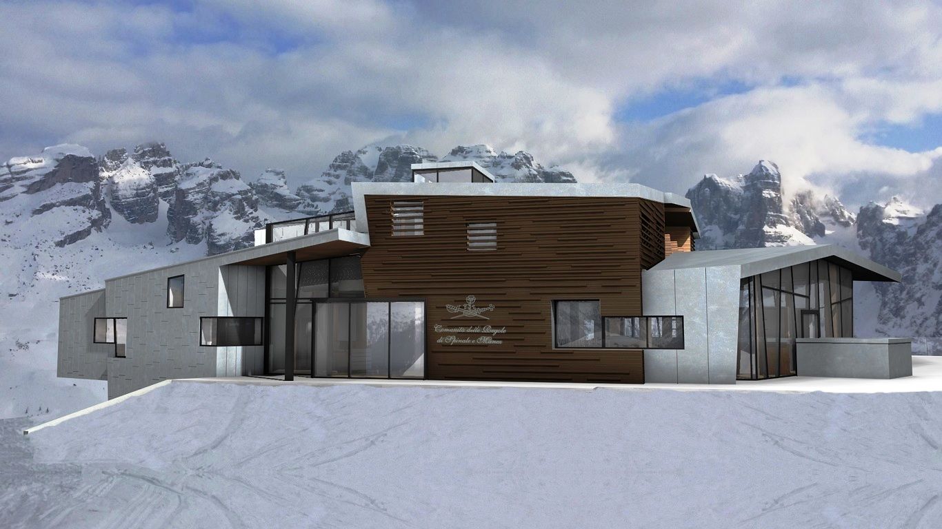 Originální chalet nad Madonnou di Campiglio