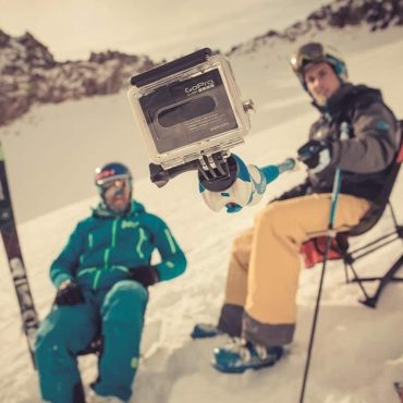 Vychytávka v podobě GoPro adaptéru na lyžařské hole
