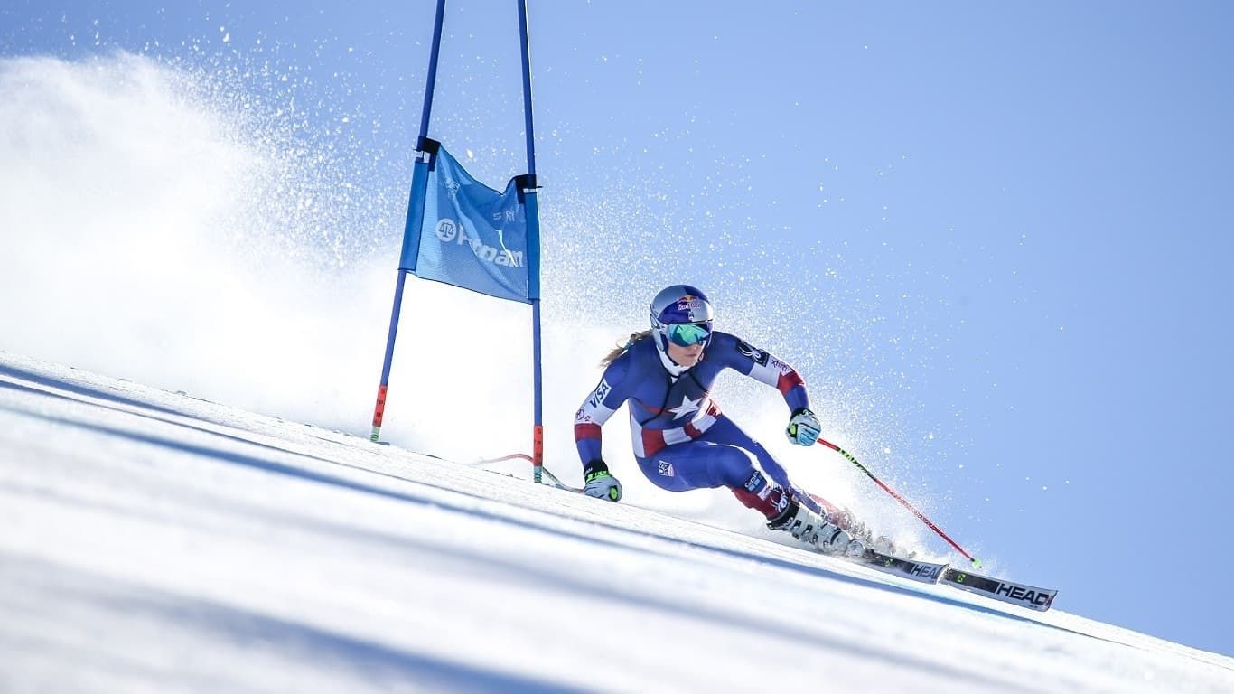 Lindsey Vonn si zatrénovala v Alpe Cimbra. Ladí formu na olympiádu