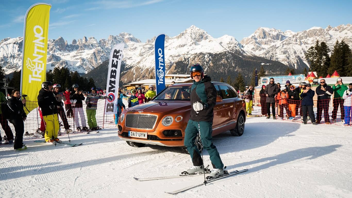 Bode Miller přivezl na Paganellu Bomber skis