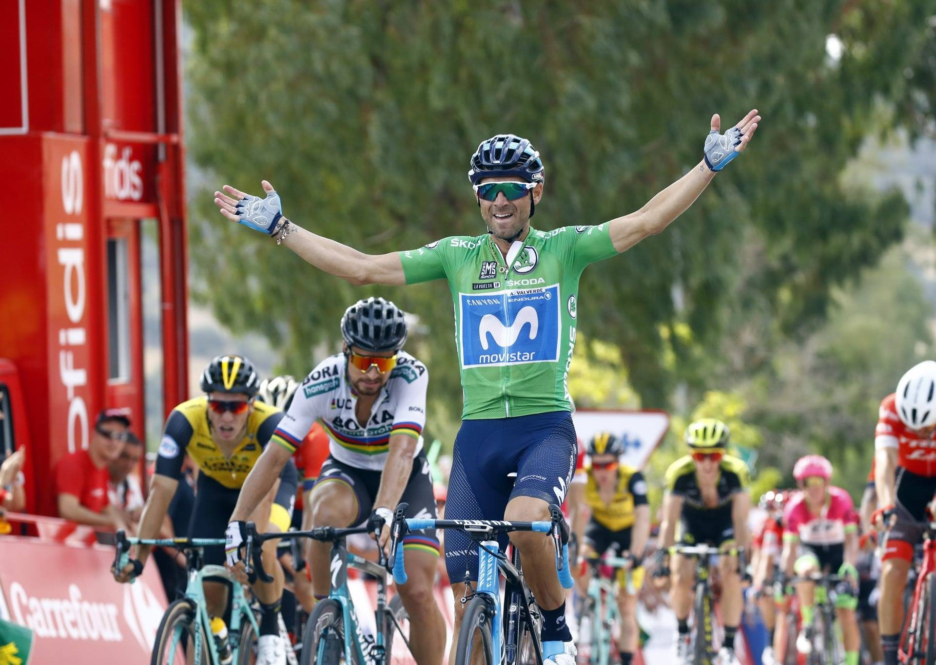 Valverde porazil Sagana! 38 let, 121 vítězství i dopingová aféra