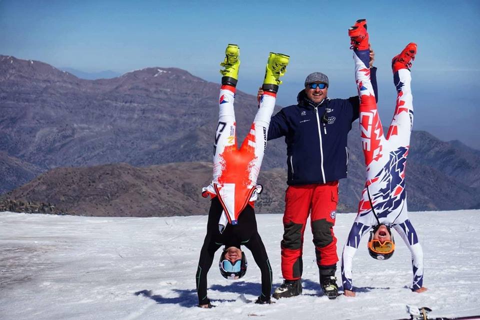 Pozoruji neustálé posouvání hranice rychlosti, říká reprezentační trenér českých sjezdařů