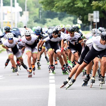 Inline maraton v Ostravě vyhráli Katarina Rumpusová a Felix Rijhnen