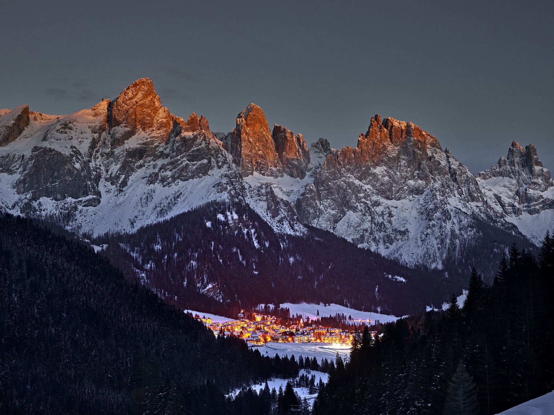 Tichá perla Trentina. San Martino di Castrozza