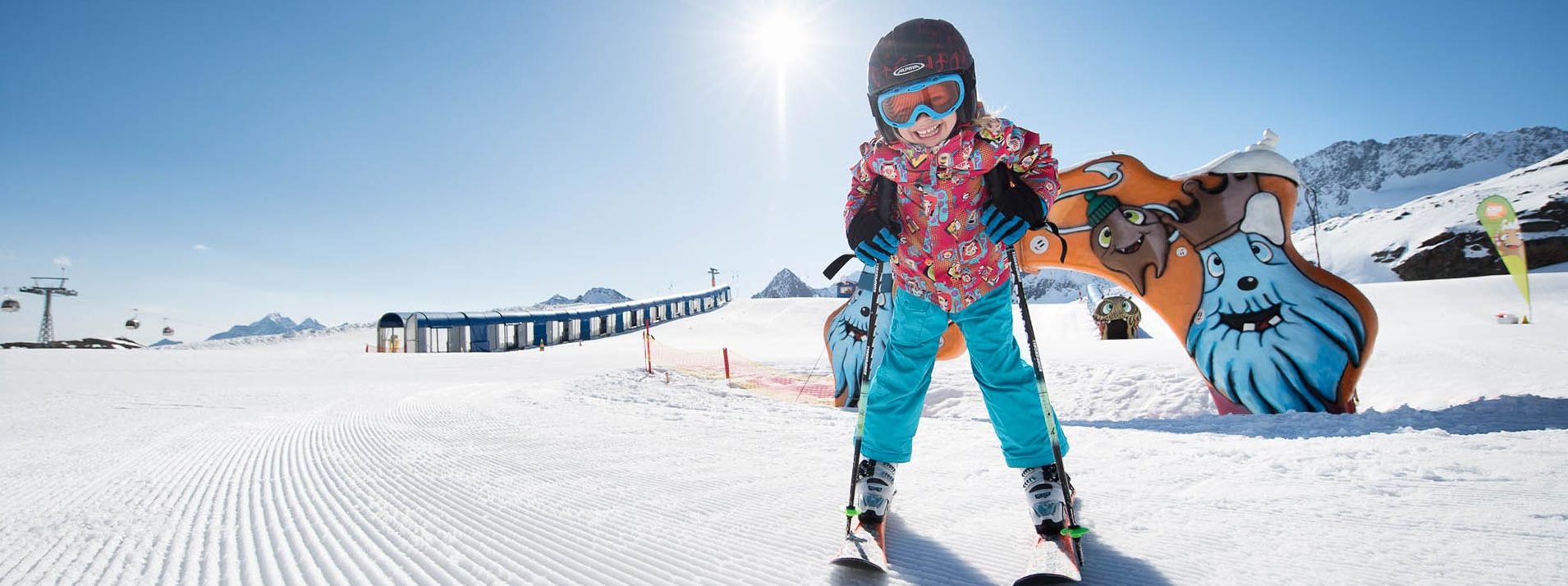 Stubai je lyžařským rájem pro rodiny s dětmi