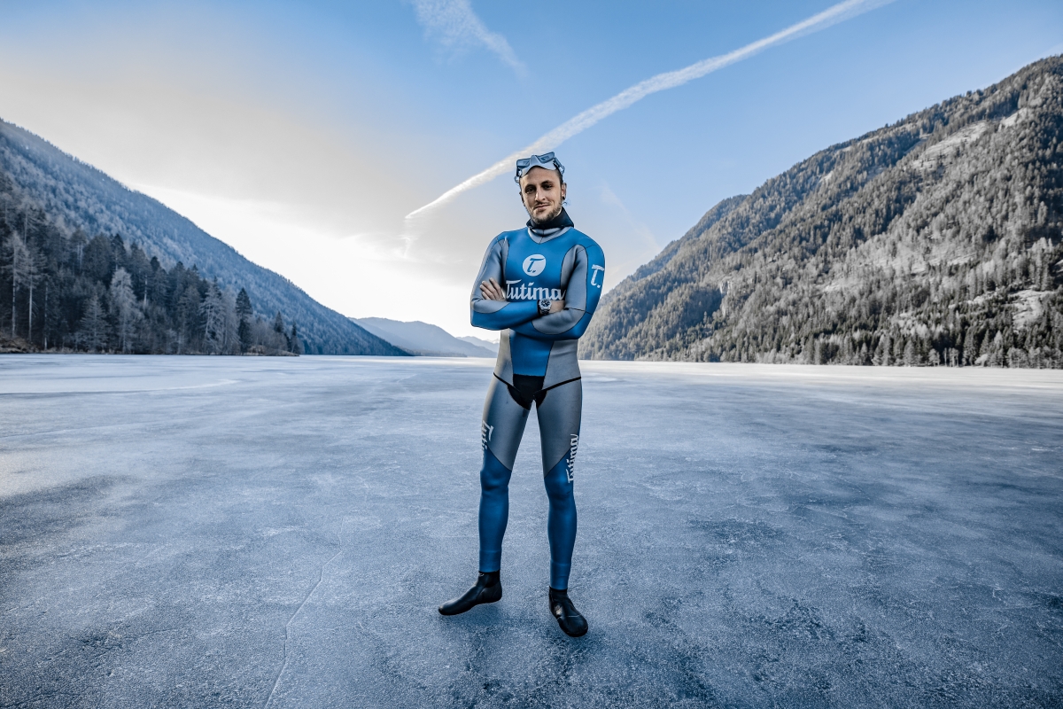 Freediver Tolga Taskin pokořil světový rekord