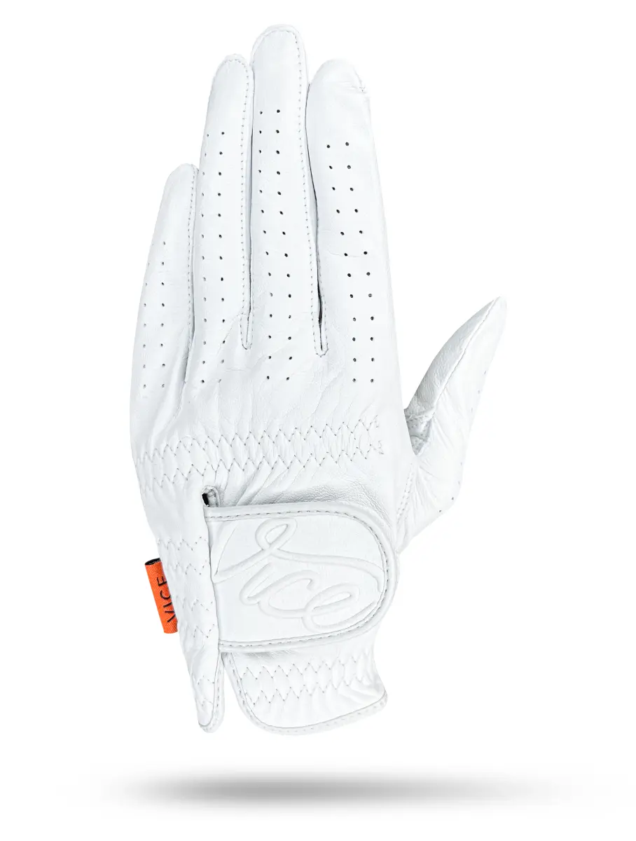 Golfové rukavice Vice Pure z měkké jehněčí kůže poskytují skvělý grip. Lehká konstrukce, přilnavá kůže, pružné zapínání na suchý zip a vestavěná flexibilita pak zajišťují maximální pohodlí při hře i tréninku.