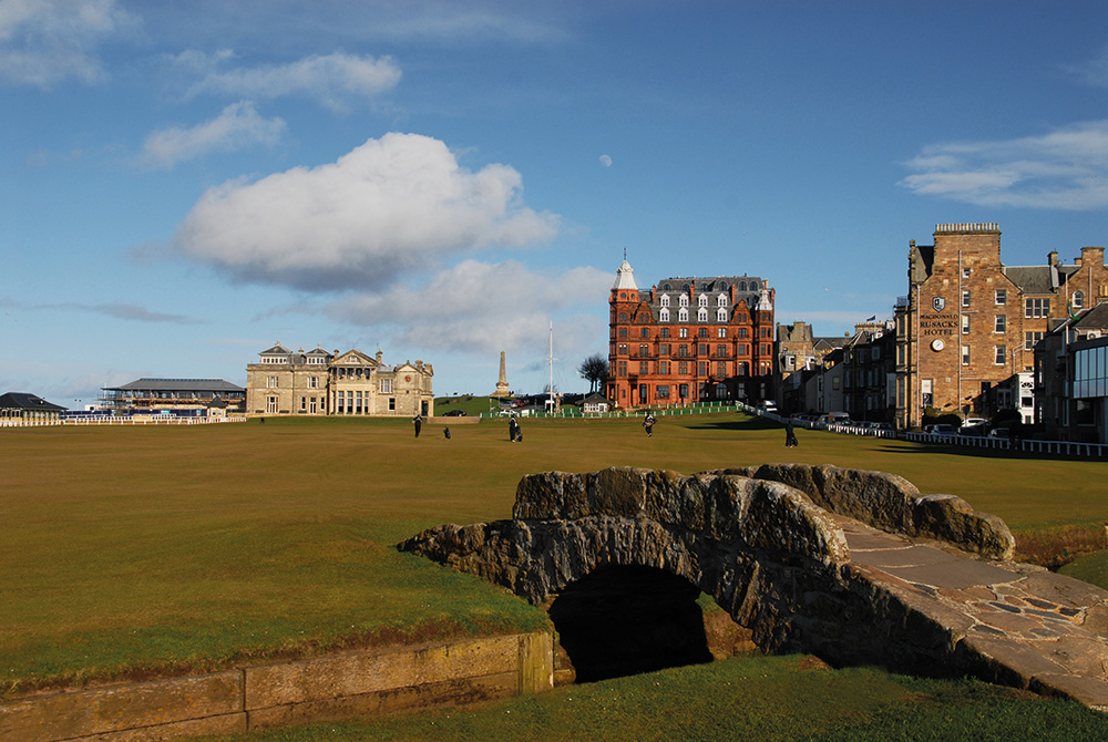 Kolébka golfu v St Andrews