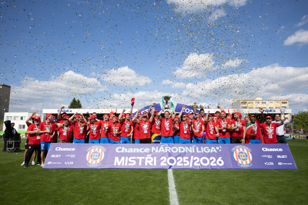 Fotbalová Zbrojovka Brno je zpátky v první lize